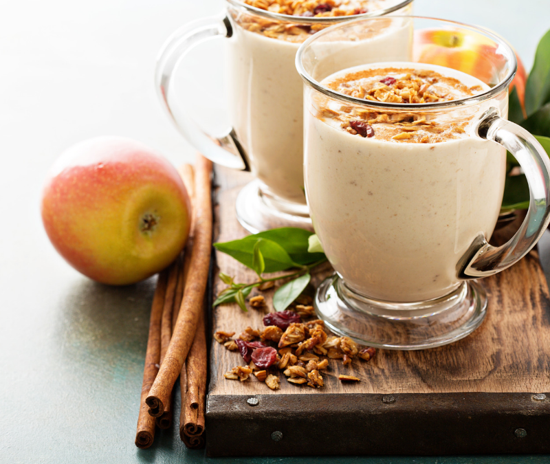 Apple Pie and Vanilla Smoothie