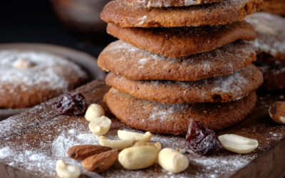 Blackstrap Molasses Gingerbread Biscuits