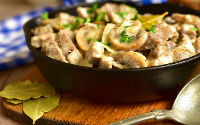 Hearty Beef Stroganoff