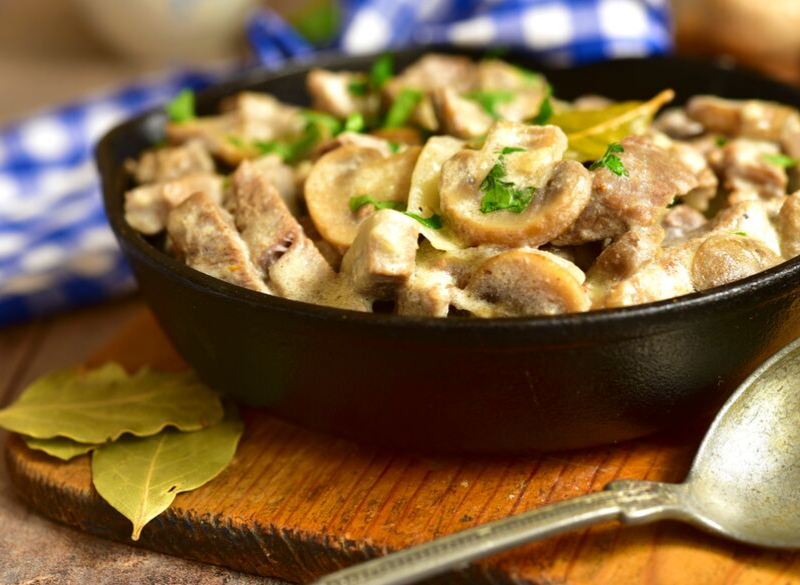 Hearty Beef Stroganoff