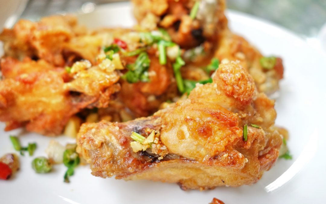 Baked Salt and Pepper Wings