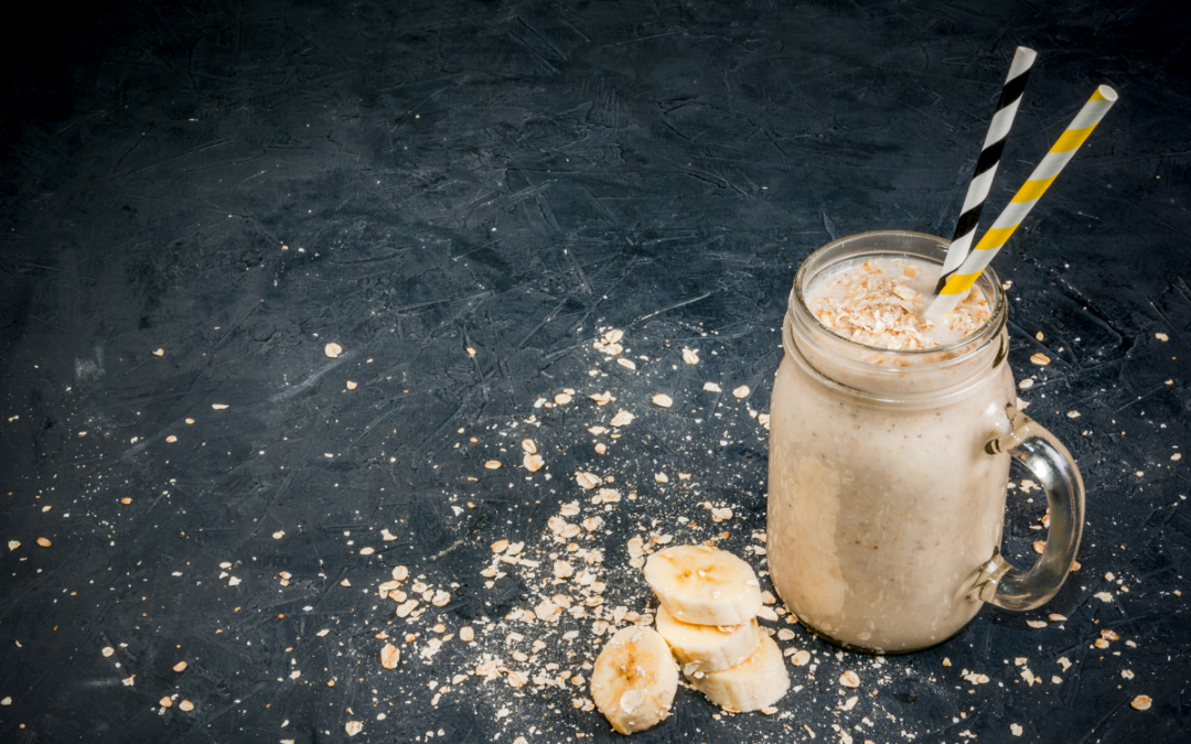 ‘Salted Caramel Smoothie’ with Maca Powder